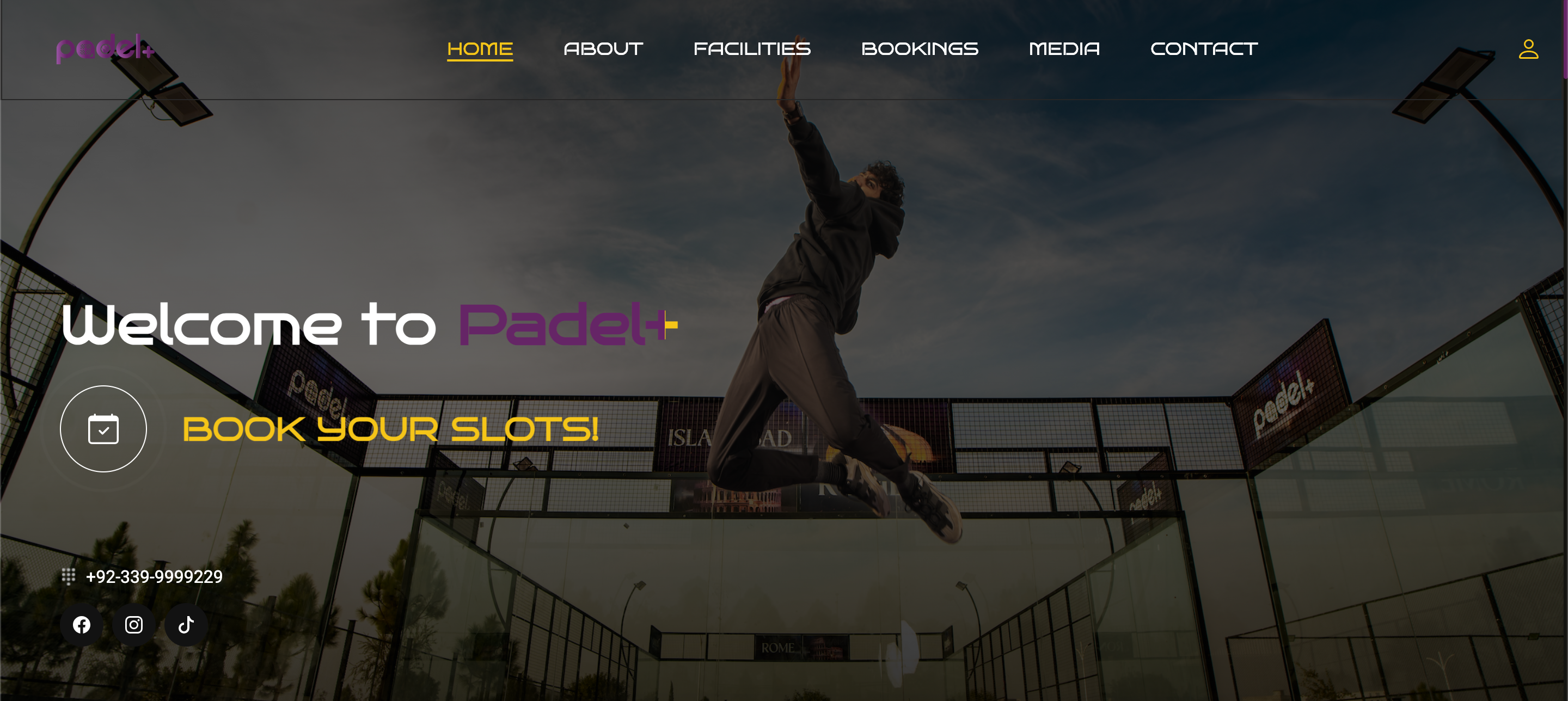 Multi-Sport Facility — Digital Platform & Online Booking